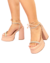 Sandália Meia Pata Dupla Cinderella Foot Nude