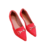 Mocassim Vermelho Cinderella Foot