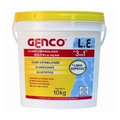 CLORO GENCO GRANULADO MÚLTIPLA AÇÃO 3 EM 1 L.E. 10 KG