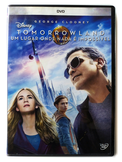 DVD Tomorrowland Um Lugar Onde Nada é Impossível Brad Bird Original George Clooney Britt Robertson