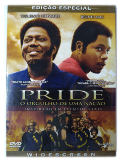 DVD Pride O Orgulho De Uma Nação Terrence Howard Bernie Mac Novo Original Edição Especial Sunu Gonera