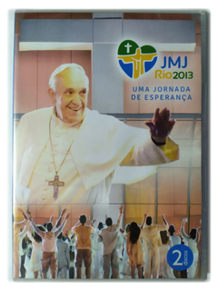 DVD JMJ Rio 2013 Uma Jornada de Esperança Papa Francisco Novo Original Duplo
