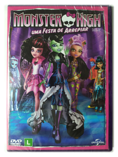 DVD Monster High Uma Festa de Arrepiar Ghouls Rule Novo Original