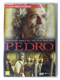 DVD Pedro Omar Shariff Danielle Picci Lina Sastri Novo Original Sydne Rome Coleção Bíblia Sagrada Giulio Base