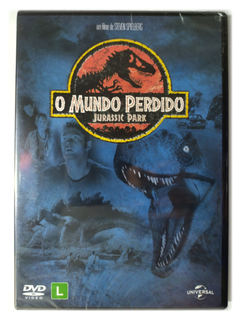 DVD O Mundo Perdido Jurassic Park Steven Spielberg Novo Original Jeff Goldblum Julianne Moore Pete Postlethwaite