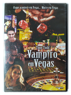 DVD Vampiro Em Vegas Tony Todd Delia Sheppard Novo Original Brandin Rackley Jim Wynorski