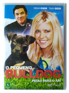 DVD O Pequeno Bulldog Dean Cain Tara Reid Patas Para o Ar Novo Original Joel Paul Reisig Angela Peavey
