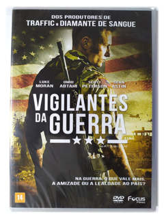 DVD Vigilantes Da Guerra Luke Moran Omid Abtahi Sean Astin Novo Original Scott Peterson The Of Abu Gharib Luke Moran