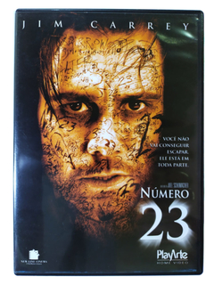 Dvd Número 23 Jim Carrey Virginia Madsen Logan Lerman Original Danny Huston PlayArte Joel Schumacher