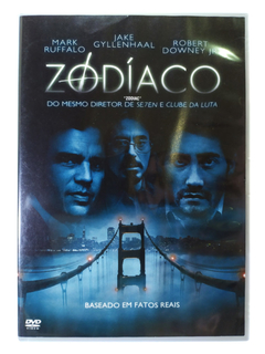 DVD Zodíaco Mark Ruffalo Robert Downey Jr Jake Gyllenhaal Original Anthony Edwards Zodiac David Fincher