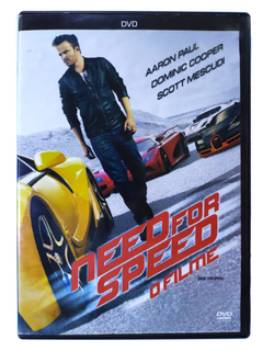 DVD Need For Speed O Filme Aaron Paul Dominic Cooper Original Scott Mescudi Imogen Poots Rami Malek Scott Waugh