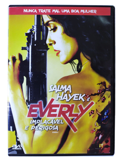 Dvd Everly Implacável E Perigosa Salma Hayek Gabriella Wrigh Original Jennifer Blanc Joe Lynch