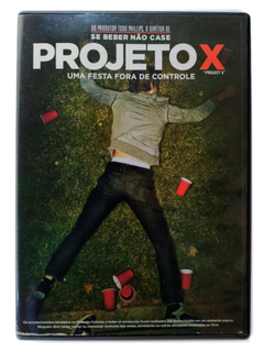 Dvd Projeto X Uma Festa Fora De Controle Todd Phillips Original Thomas Mann Oliver Cooper Nima Nourizadeh