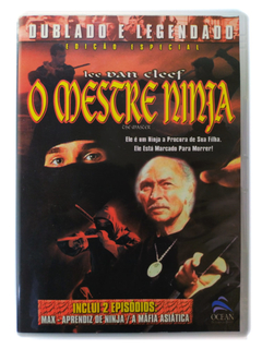 Dvd O Mestre Ninja Lee Van Cleef The Master Edição Especial Original Max Aprendiz de Ninja A Máfia Asiática Ray Austin