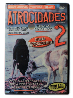 Dvd Atrocidades 2 New Death File Original Cenas Reais Dublado