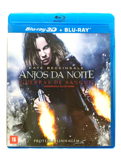 Blu-Ray 3D Anjos Da Noite Guerras de Sangue Kate Beckinsale Original Underworld Blood Wars Theo James Anna Foerster