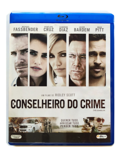 Blu-Ray O Conselheiro do Crime Brad Pitt Penélope Cruz Original Cameron Diaz Michael Fassbender Ridley Scott