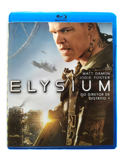 Blu-Ray Elysium Matt Damon Jodie Foster Wagner Moura Original Sharlto Copley Alice Braga Neill Blomkamp