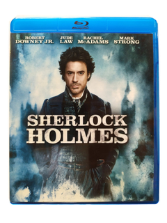 Blu-Ray Sherlock Holmes Robert Downey Jr Jude Law Original Mark Strong Rachel McAdams Guy Ritchie