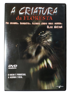 DVD A Criatura da Floresta Matt Lattimore Kevin O'Connor Original Primitivo Amy Shelton White Fred Tepper