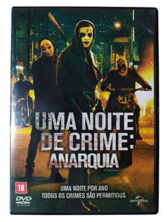 DVD Uma Noite de Crime Anarquia Frank Grillo Carmen Ejogo Original Zach Gilford The Purge Anarchy James DeMonaco