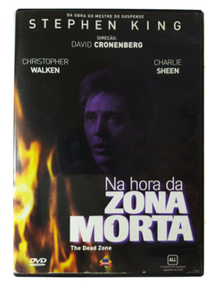 DVD Na Hora Da Zona Morta Stephen King Christopher Walken Original 1983 The Dead Zone Charlie Sheen David Cronenberg