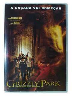 DVD Grizzly Park O Parque Dos Ursos Selvagens Glenn Morshower Original Randy Wayne Zulay Henao Tom Skull