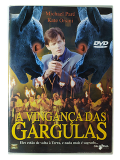 DVD A Vingança Das Gárgulas Michael Pare Kate Orsini Original Sandra Hess Fintan Mckeown Jay Andrews