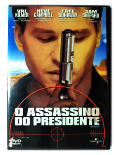 DVD O Assassino Do Presidente Val Kilmer Neve Campbell Original Faye Dunaway Sam Shepard Blind Horizon Michael Haussman