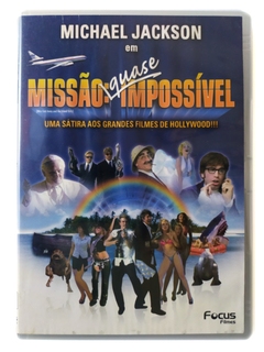 Dvd Missão Quase Impossível Michael Jackson Eric Roberts Original Miss Cast Away and The Island Girls Brian Stoller