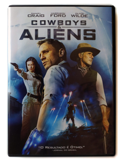 Dvd Cowboys E Aliens Daniel Craig Harrison Ford Olivia Wilde Original Sam Rockwell Adam Beach Paul Dano Jon Favreau