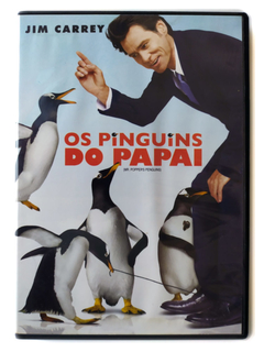 Dvd Os Pinguins Do Papai Jim Carrey Carla Gugino Clark Gregg Original Mr Popper's Penguins Mark Waters