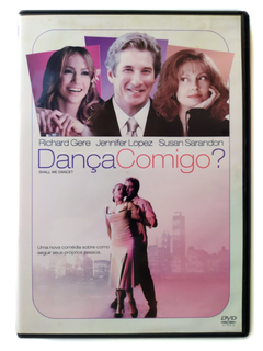 Dvd Dança Comigo Richard Gere Jennifer Lopez Susan Sarandon Original Shall We Dance? Stanley Tucci Peter Chelsom