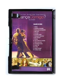 Dvd Dança Comigo Richard Gere Jennifer Lopez Susan Sarandon Original Shall We Dance? Stanley Tucci Peter Chelsom - loja online