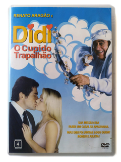 Dvd Didi O Cupido Trapalhão Renato Aragão Daniel Original Nacional Jackeline Petkovic