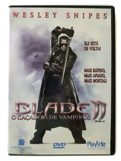 Dvd Blade Ii 2 O Caçador De Vampiros Wesley Snipes Original Leonor Varela Norman Reedus Guillermo del Toro