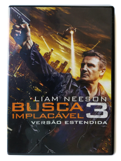Dvd Busca Implacável 3 Liam Neeson Versão Estendida Taken 3 Original Forest Whitaker Famke Janssen Olivier Megaton