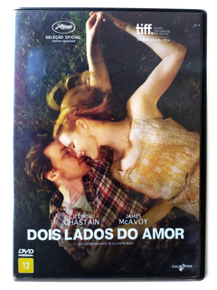 DVD Dois Lados Do Amor Jessica Chastain James McAvoy Original Viola Davis Isabelle Huppert Ned Benson