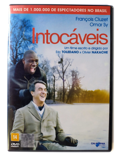 Dvd Intocáveis François Cluzet Omar Sy Original Intouchables Eric Toledano Olivier Nakache
