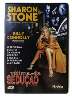 Dvd Vítima Da Sedução Sharon Stone Billy Connolly Original Beautiful Joe Stephen Metcalfe
