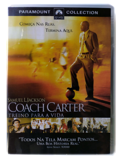 Dvd Coach Carter Treino Para A Vida Samuel L Jackson Rob Brown Original Ashanti Thomas Carter