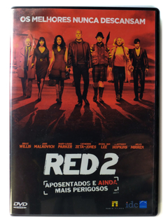 Dvd Red 2 Aposentados E Ainda Mais Perigosos Bruce Willis John Malkovich Mary Louise Parker Original Dean Parisot