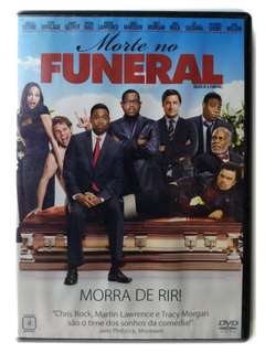 DVD Morte No Funeral Martin Lawrence Chris Rock Luke Wilson Original Zoe Saldana Neil Labute