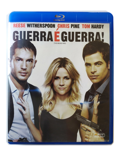 Blu-Ray Guerra é Guerra Reese Witherspoon Chris Pine Original Tom Hardy This Means War McG