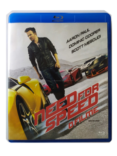 Blu-Ray Need For Speed O Filme Aaron Paul Dominic Cooper Original Scott Mescudi Rami Malek Scott Waugh