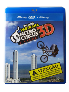 Blu-Ray + 3D Nitro Circus O Filme Travis Pastrana The Movie Original Gregg Godfrey Jeremy Rawle