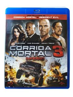 Blu-Ray Corrida Mortal 3 Inferno Luke Goss Ving Rhames Original Danny Trejo Death Race Tanit Phoenix Roel Reiné