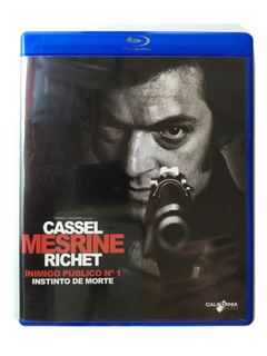 Blu-Ray Cassel Mesrine Richet Inimigo Público Nº 1 Parte 1 Original Instinto de Morte Thomas Langmann California