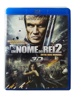 Blu-Ray 3D Em Nome do Rei 2 Entre Dois Mundos Dolph Lundgren Original Natassia Malthe Uwe Boll