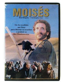 DVD Moisés Ben Kingsley Christopher Lee Frank Langella 1995 Original David Suchet Moses Roger Young